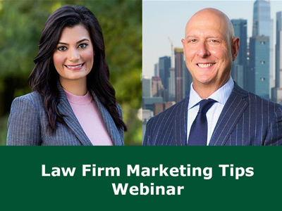 Law Firm Marketing Tips Webinar Recording With William Ricigliano Available Now