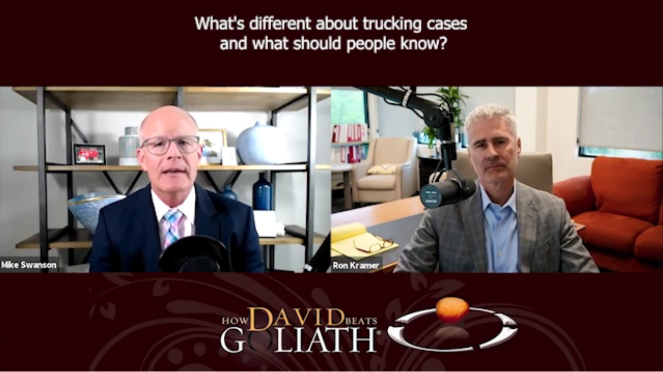 What Makes Trucking Accidents Different With Ron Kramer