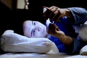 Do you check your phone before bed?