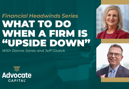 Jeff Glueck and Donna Jones Talk "Upside Down" Firms