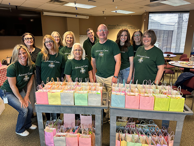 Advocate Cares Celebrates Make a Difference Day with Monroe Harding