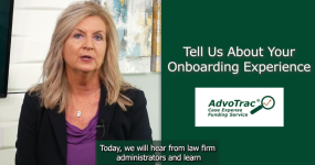 AdvoTrac FAQ: Tell Us About Your Onboarding Experience
