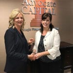 Michelle Rigsby Celebrates Five Years at Advocate Capital, Inc.