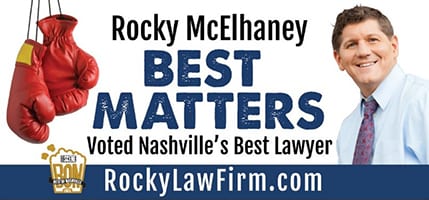 “Best Matters” to Rocky McElhaney & Nashvillians