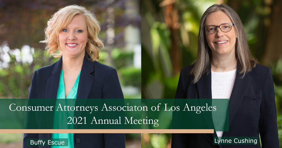 Consumer Attorneys Association of Los Angeles Annual Convention 2021