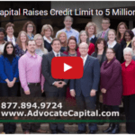 Advocate Capital, Inc. Increases its Maximum Credit Limit