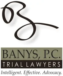 Banys, P.C. Trial Lawyers logo