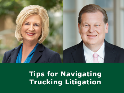 Webinar Recording ‘Tips for Navigating Trucking Litigation’, with Michael Cowen Available Now
