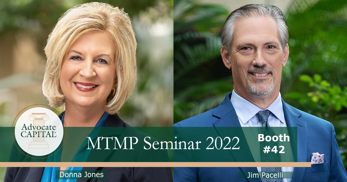 Headed to Vegas for MTMP? Advocate Capital, Inc.