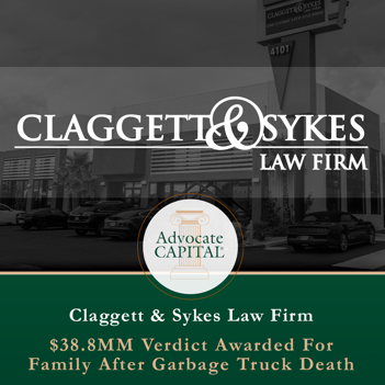 $38.8MM Verdict Awarded For Family After Garbage Truck Death $38.8MM Verdict Awarded For Family After Garbage Truck Death