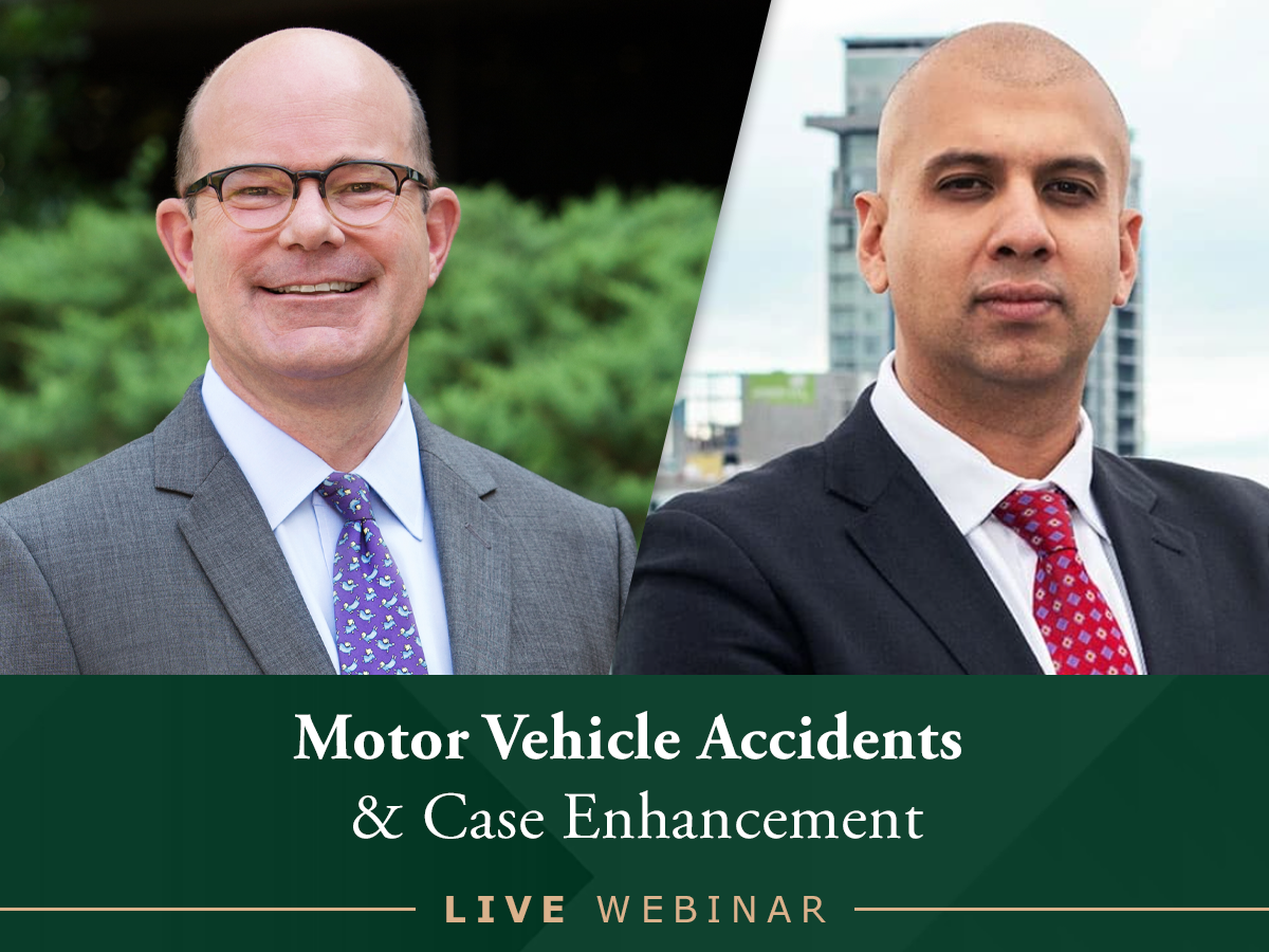 Webinar: ‘Motor Vehicle Accidents’ with Gabriel Sepulveda Sanchez of Sepulveda Sanchez Law, PC.