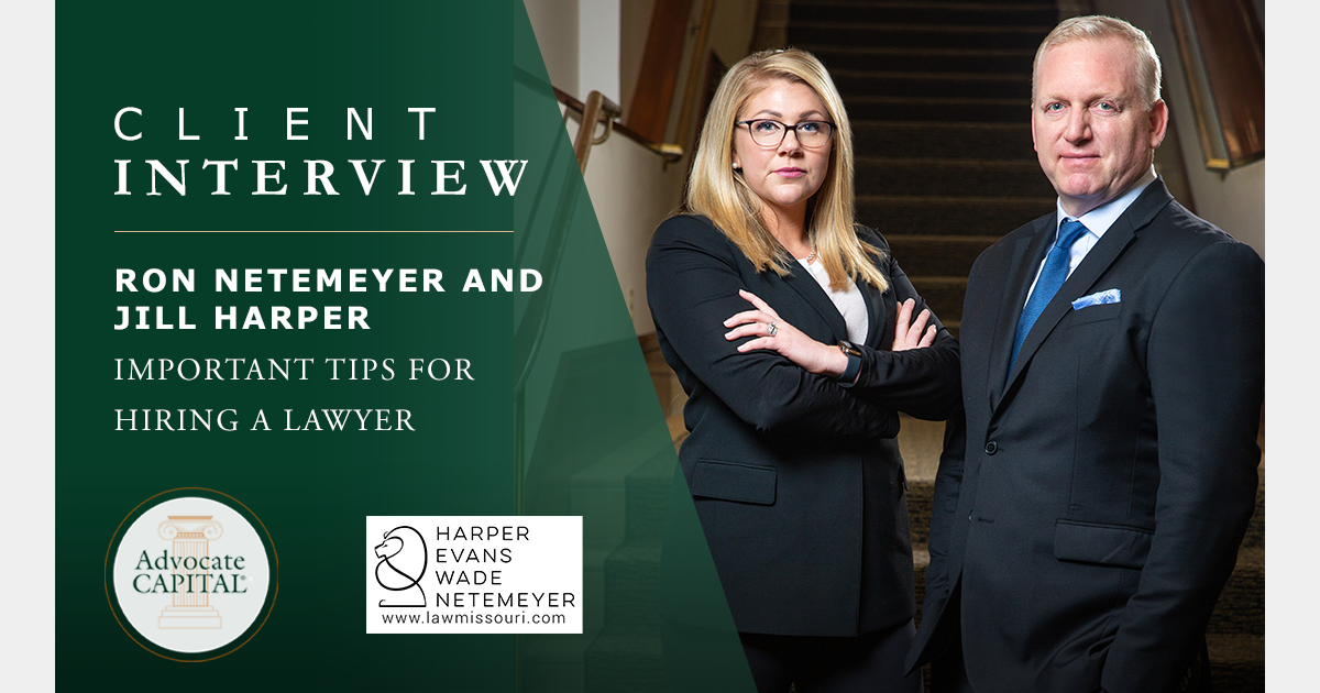 Important Tips For Hiring a Lawyer Featuring Jill Harper and Ron Netemeyer
