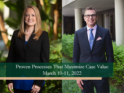 Proven Processes That Maximize Case Value Tradeshow