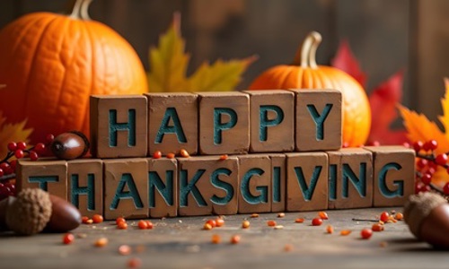 Happy Thanksgiving: Holiday Hours